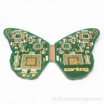 Immersion Gold PCB with 4 Layers and FR4 Board, Suitable for Electronic Appliance